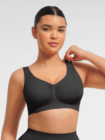 Willluxe Seamless Wide Straps Everyday Bra