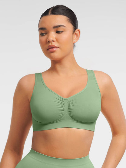Willluxe Seamless Wide Straps Everyday Bra