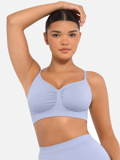 Willluxe Wireless Bra & Seamless Tummy Control Brief Set