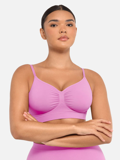 Willluxe Wireless Bra & Seamless Tummy Control Brief Set