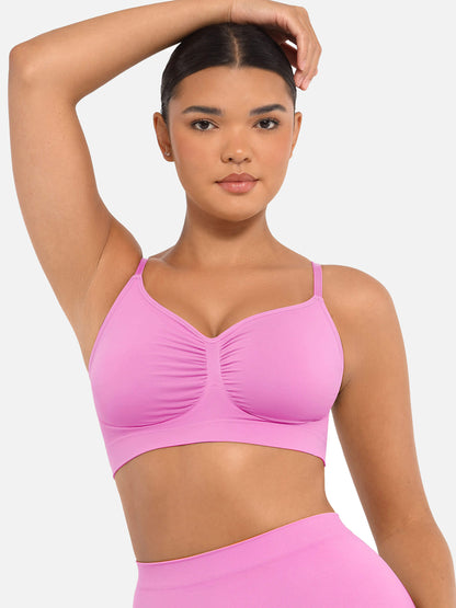 Willluxe Wireless Bra & Seamless Tummy Control Brief Set