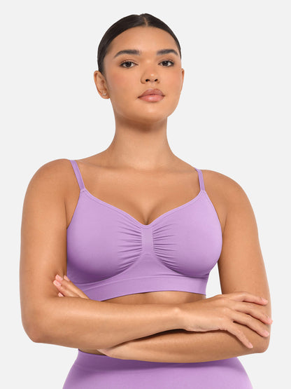 Willluxe Wireless Bra & Seamless Tummy Control Brief Set
