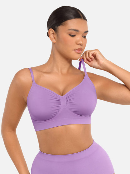 Willluxe Wireless Bra & Seamless Tummy Control Brief Set