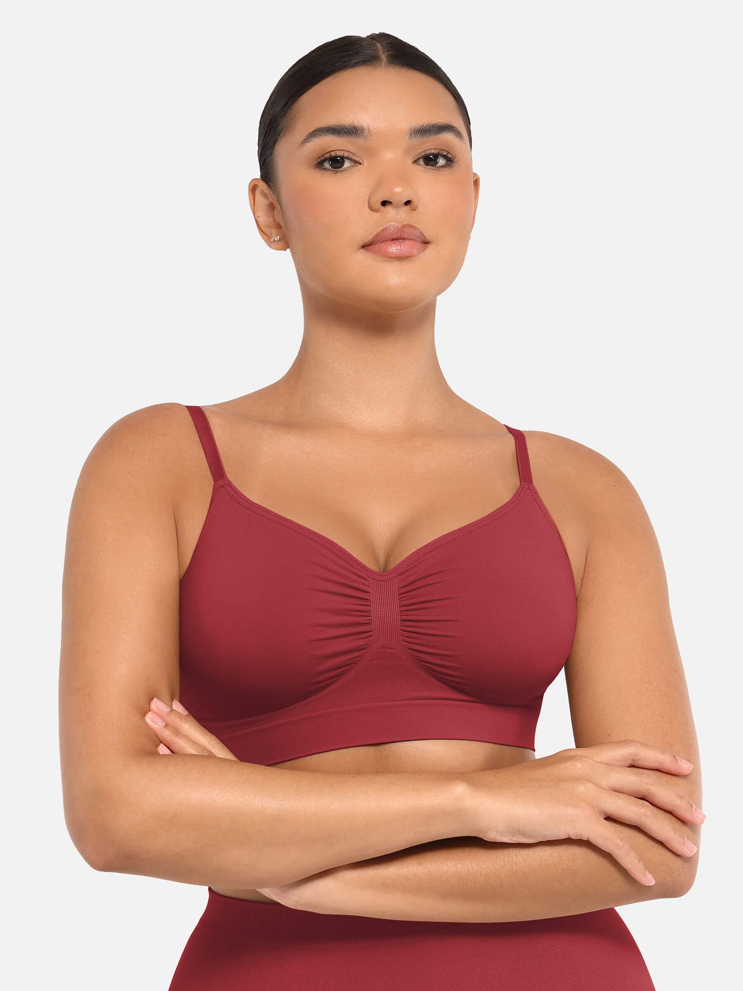 Willluxe Wireless Bra & Seamless Tummy Control Brief Set