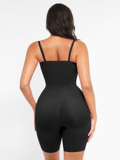 Willluxe Strapless Seamless Bodysuit with Removable Straps