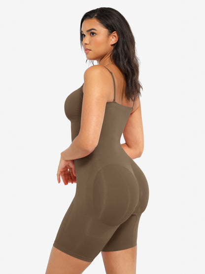 Willluxe Strapless Seamless Bodysuit with Removable Straps
