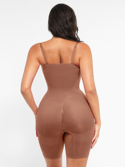 Willluxe Strapless Seamless Bodysuit with Removable Straps