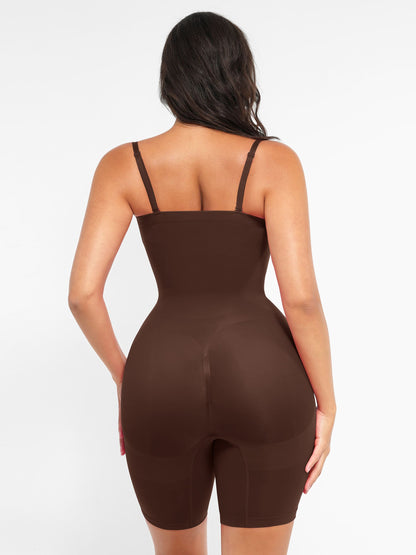Willluxe Strapless Seamless Bodysuit with Removable Straps