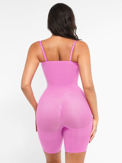 Willluxe Strapless Seamless Bodysuit with Removable Straps