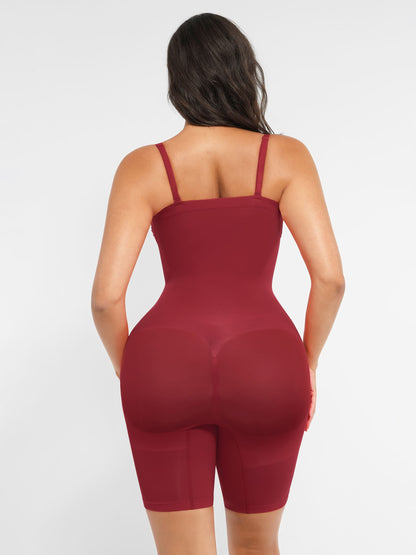 Willluxe Strapless Seamless Bodysuit with Removable Straps