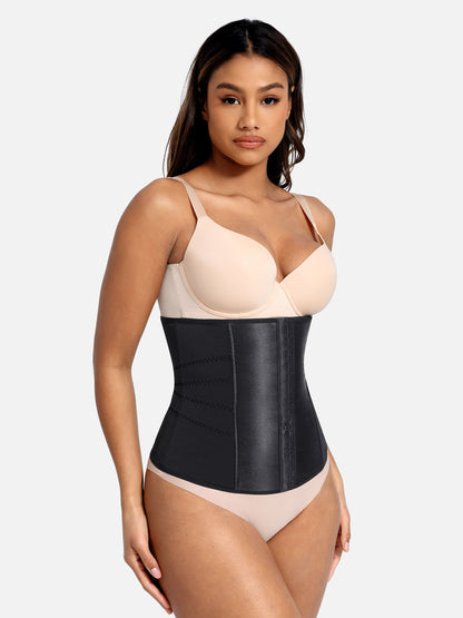 Willluxe Waist Trainer Corset Body Shaper with Steel Bones[BOGO]