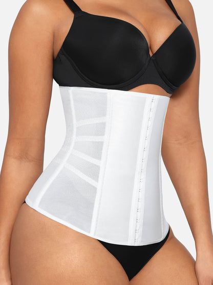 Willluxe Waist Trainer Corset Body Shaper with Steel Bones[BOGO]