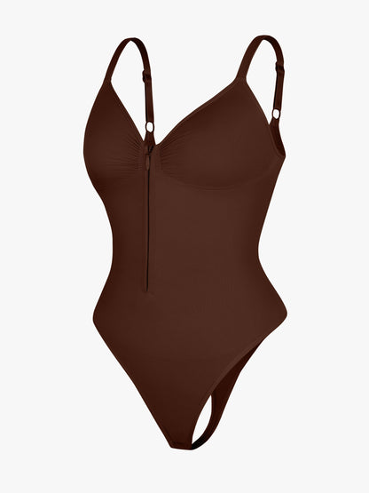 Willluxe Tummy Control Seamless Zipper Shaping Bodysuit [BOGO]