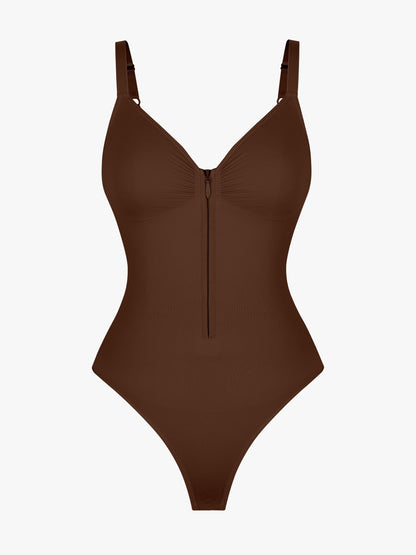 Willluxe Tummy Control Seamless Zipper Shaping Bodysuit [BOGO]