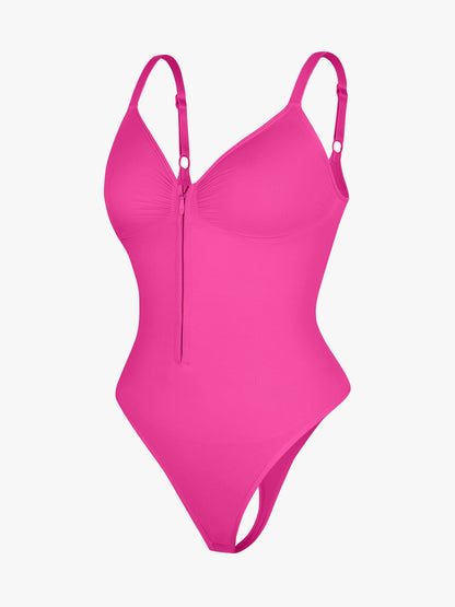 Willluxe Tummy Control Seamless Zipper Shaping Bodysuit [BOGO]