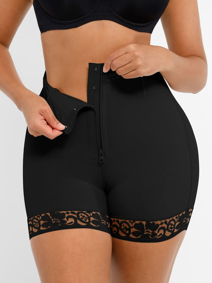 Willluxe Tummy Control Shaping Shorts Butt Lifter with Clasps and Zipper