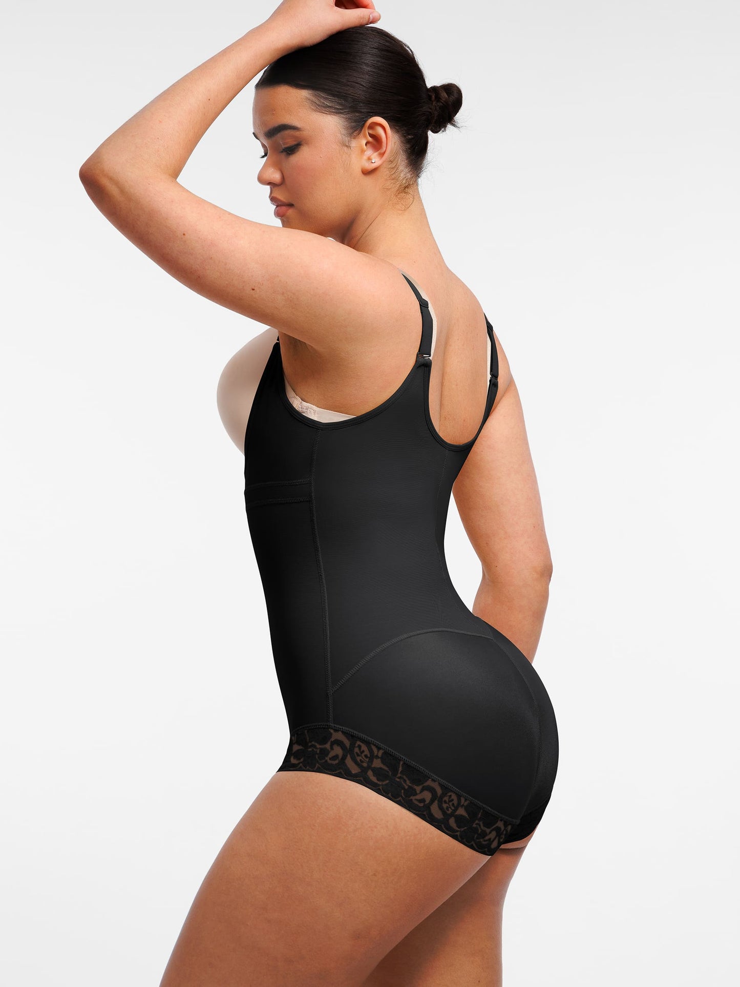 Willluxe U-Plunge Front Adjustable Zipper Shapewear