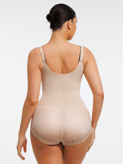 Willluxe U-Plunge Front Adjustable Zipper Shapewear