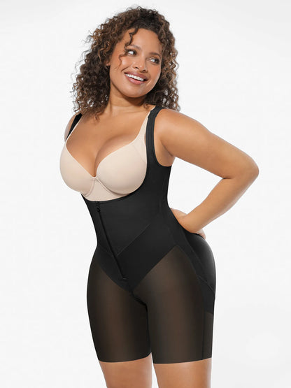 Willluxe U-Shaped Tummy Control Butt Lift Shaper Bodysuit