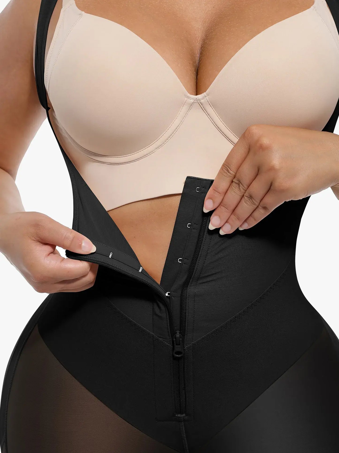 Willluxe U-Shaped Tummy Control Butt Lift Shaper Bodysuit