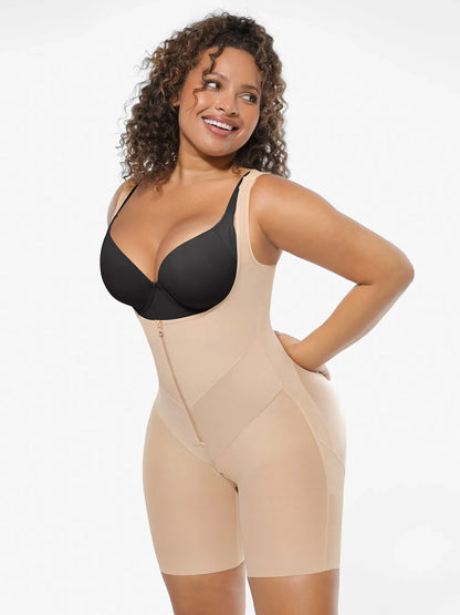 Willluxe U-Shaped Tummy Control Butt Lift Shaper Bodysuit