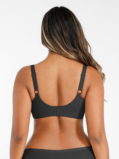 Willluxe Underwire Adjustable Deep V-neck Bra