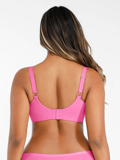 Willluxe Underwire Adjustable Deep V-neck Bra