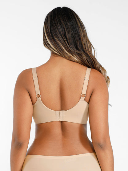 Willluxe Underwire Adjustable Deep V-neck Bra