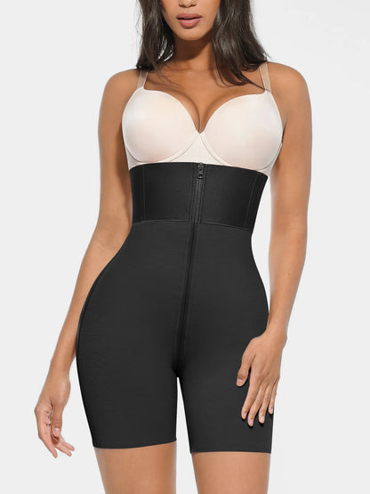 Willluxe Wide Waistband Tummy Control Butt Lifting Shaping Shorts