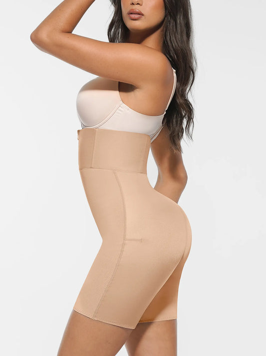 Willluxe Wide Waistband Tummy Control Butt Lifting Shaping Shorts