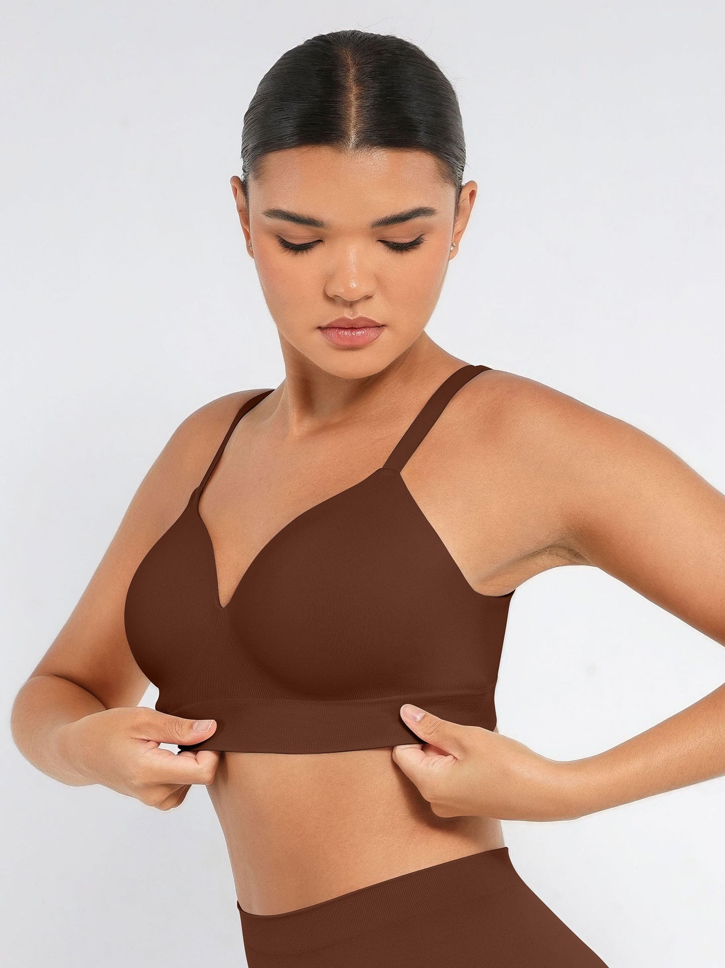 Willluxe Full Coverage Wireless Bra + Push-Up Seamless Bra