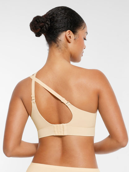Willluxe Wireless Seamless Push-Up V-neck Bra