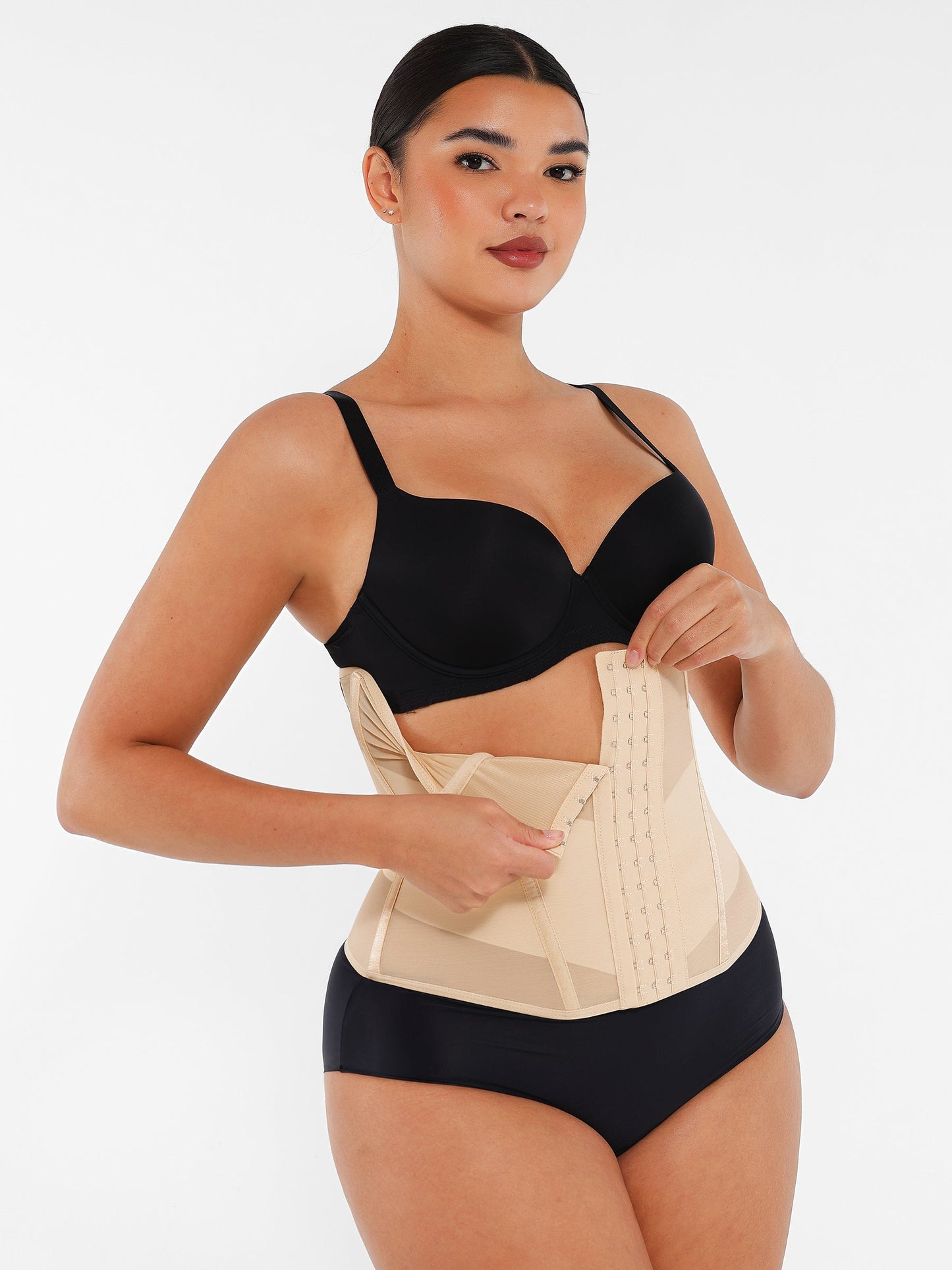 Willluxe Women Waist Trainer Belt High Waisted Tummy Control Shapewear