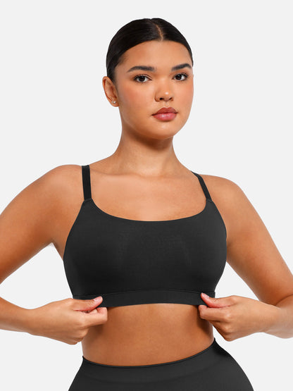 Willluxe Everyday Wireless Invisible Square Neck Bra