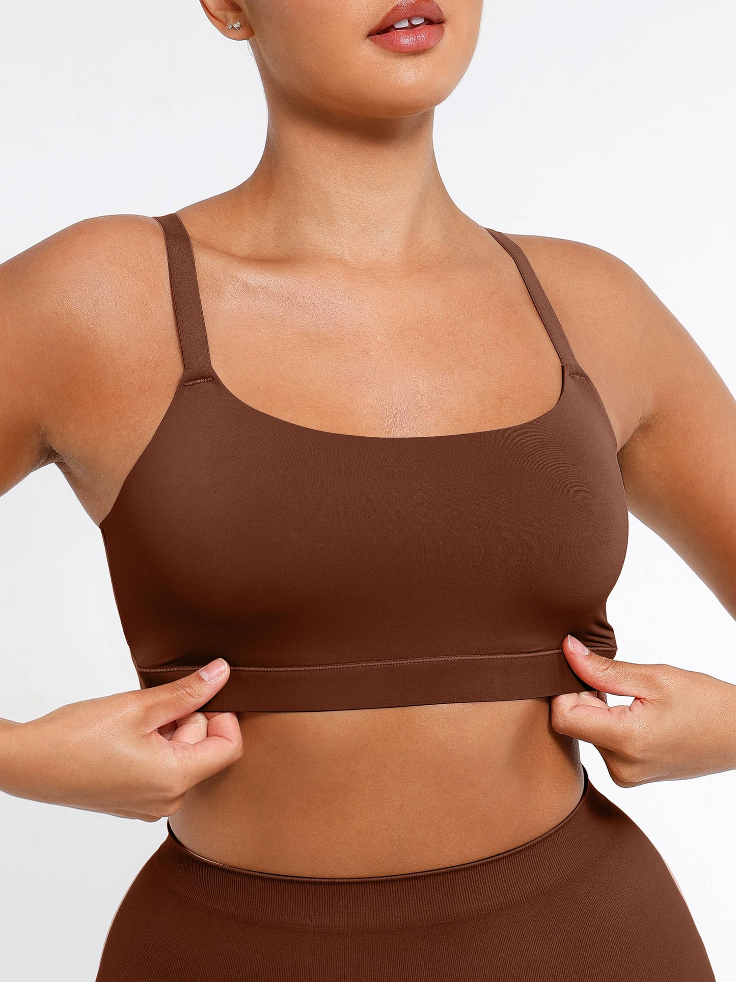 Willluxe Everyday Wireless Invisible Square Neck Bra