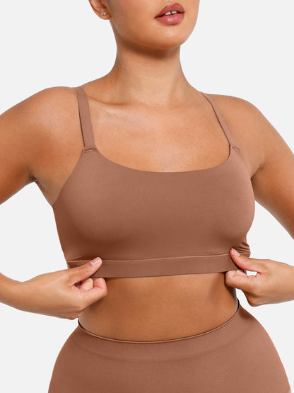 Willluxe Everyday Wireless Invisible Square Neck Bra
