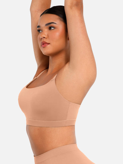 Willluxe Everyday Wireless Invisible Square Neck Bra
