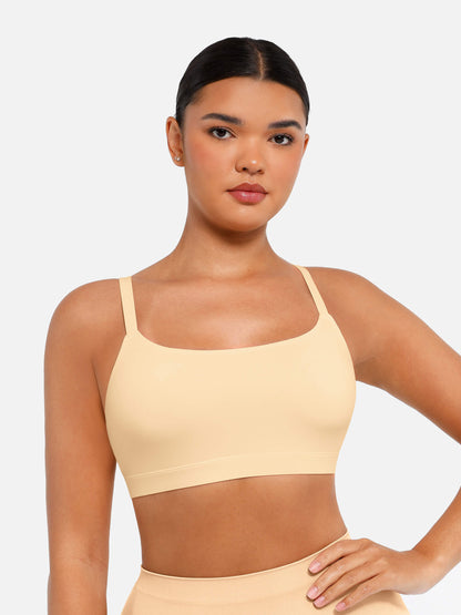 Willluxe Everyday Wireless Invisible Square Neck Bra