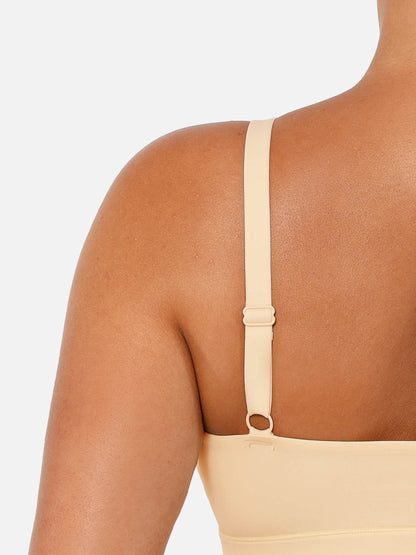 Willluxe Everyday Wireless Invisible Square Neck Bra