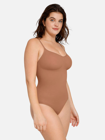 Willluxe Everyday Wear Seamless Thong Bodysuit