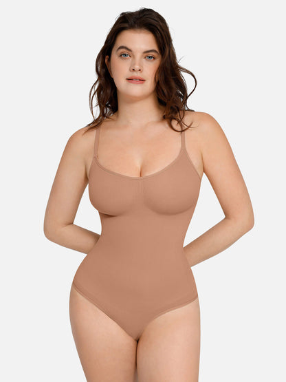 Willluxe Everyday Wear Seamless Thong Bodysuit