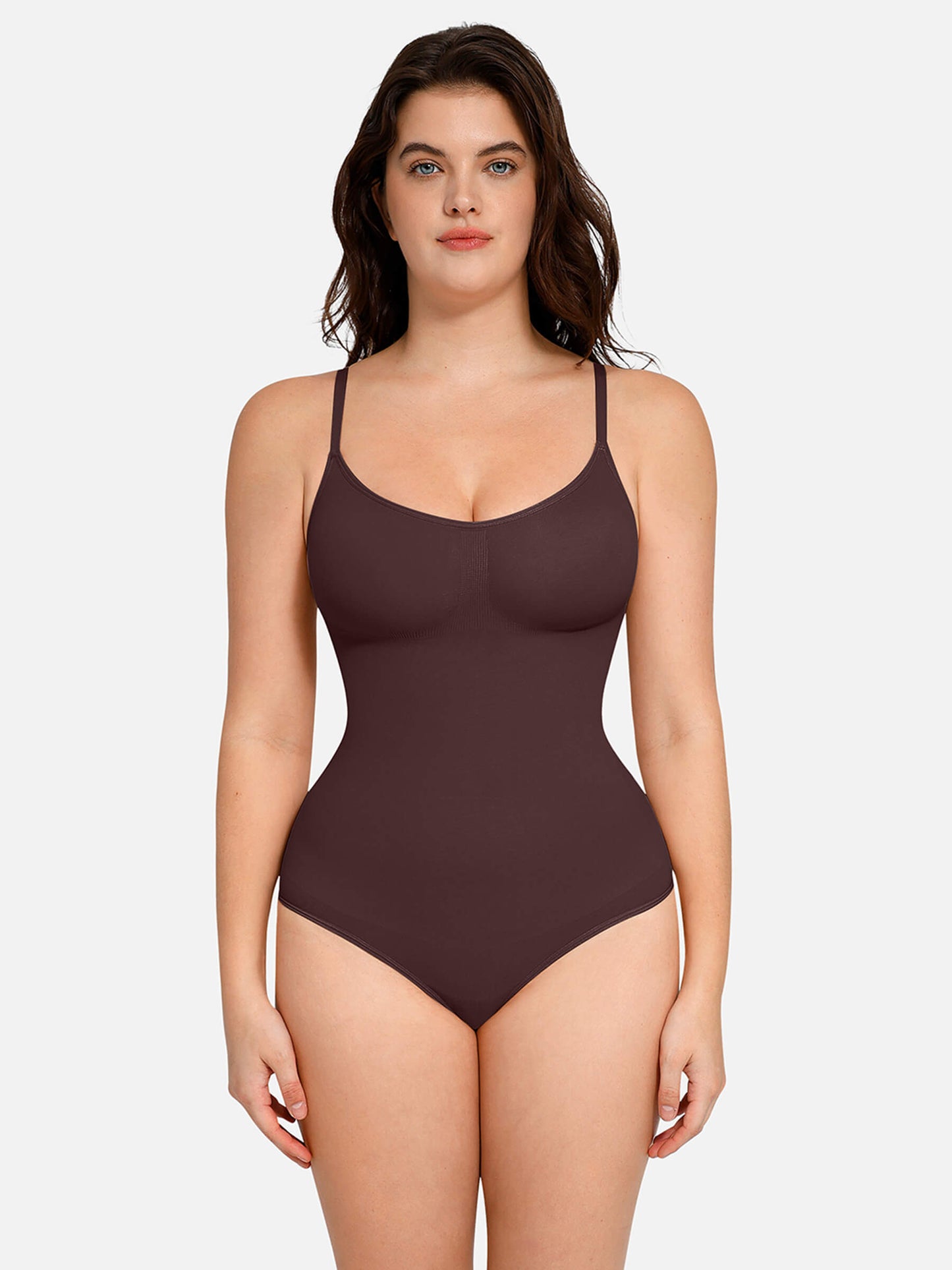 Willluxe Everyday Wear Seamless Thong Bodysuit