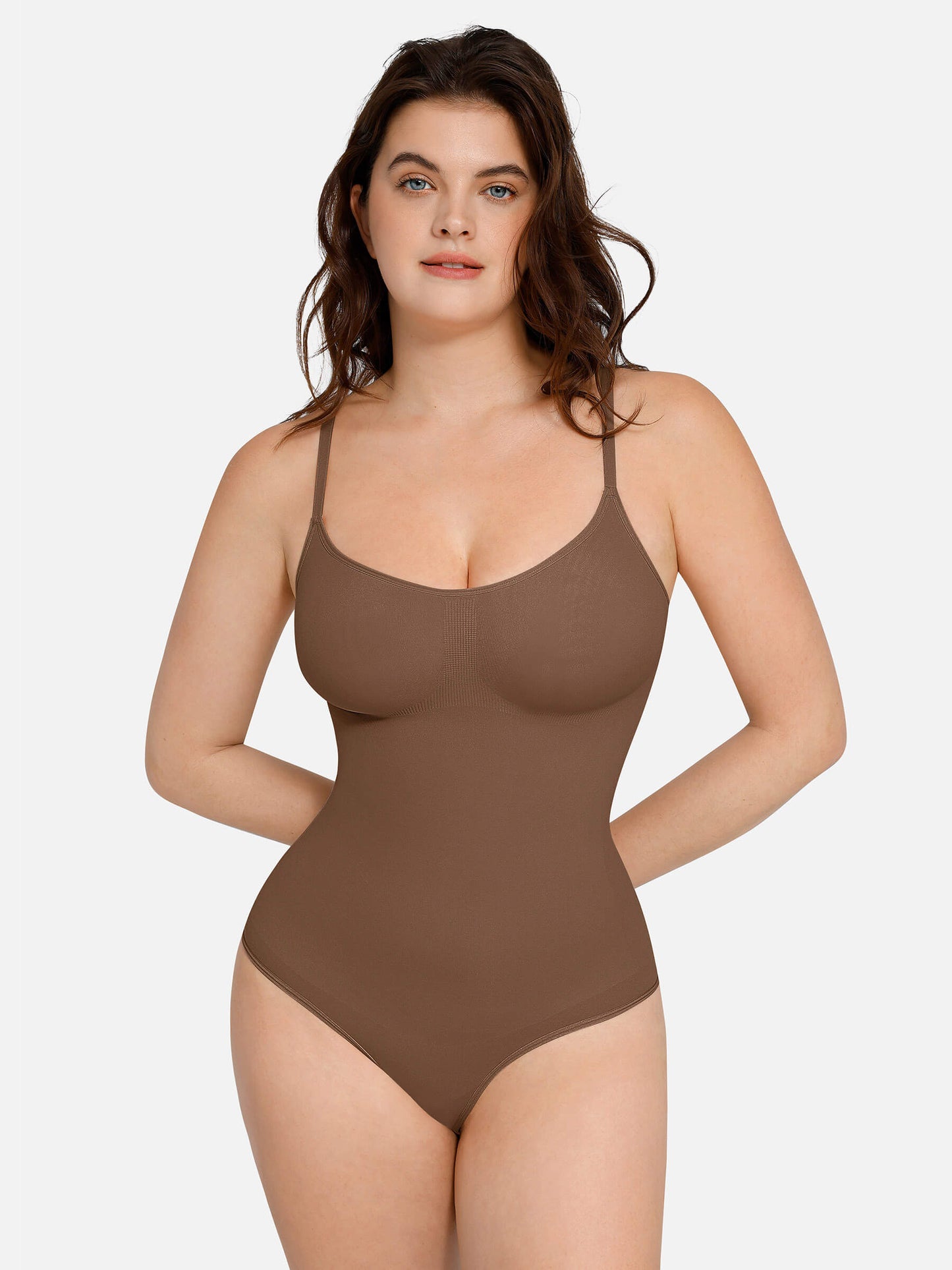 Willluxe Everyday Wear Seamless Thong Bodysuit