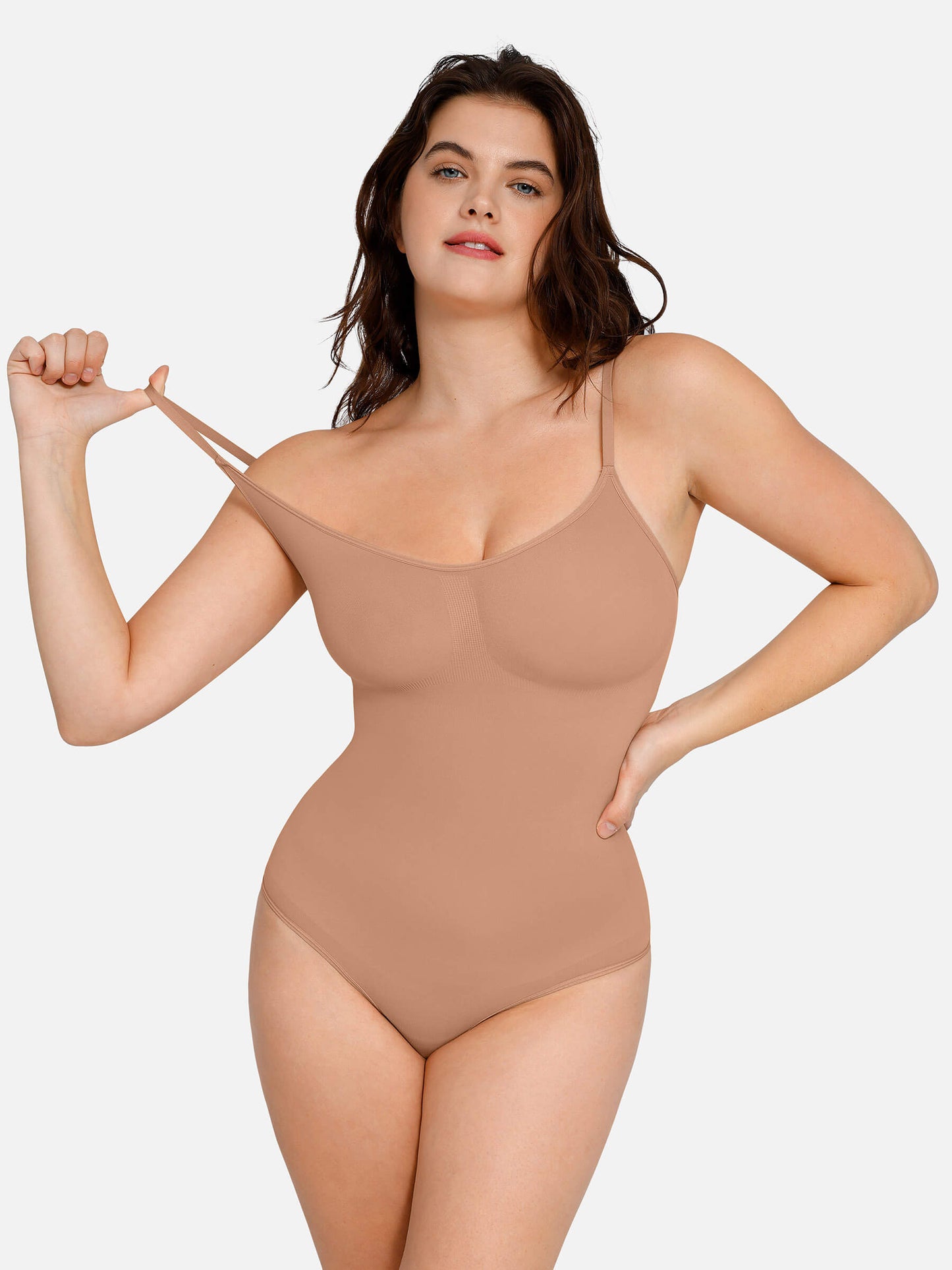 Willluxe Everyday Wear Seamless Thong Bodysuit