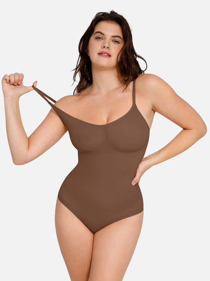 Willluxe Everyday Wear Seamless Thong Bodysuit