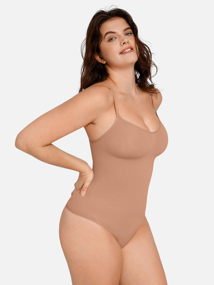 Willluxe Everyday Wear Seamless Thong Bodysuit