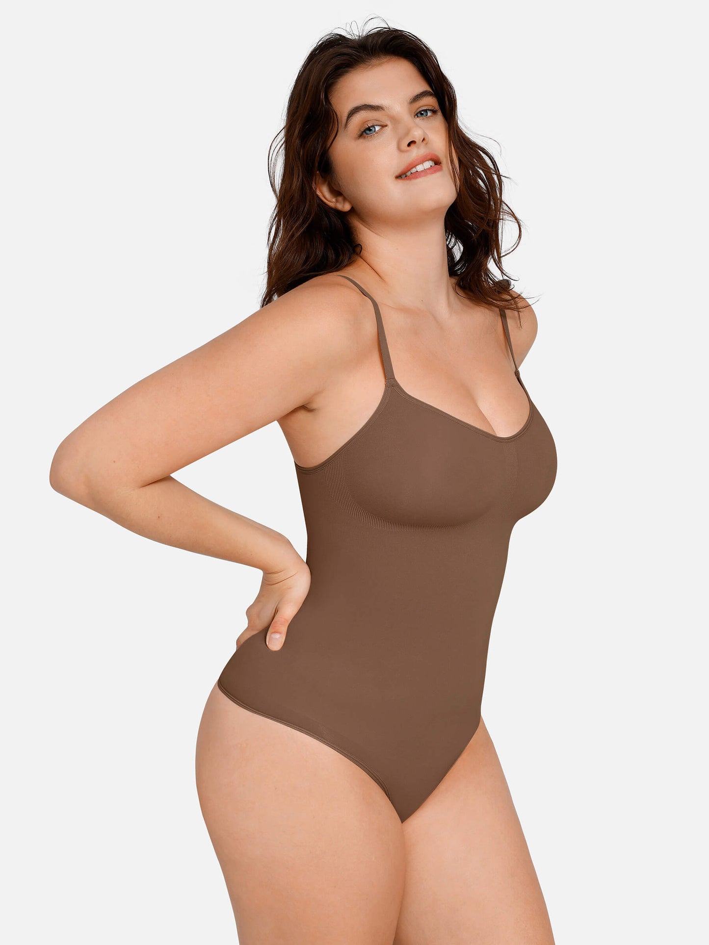 Willluxe Everyday Wear Seamless Thong Bodysuit