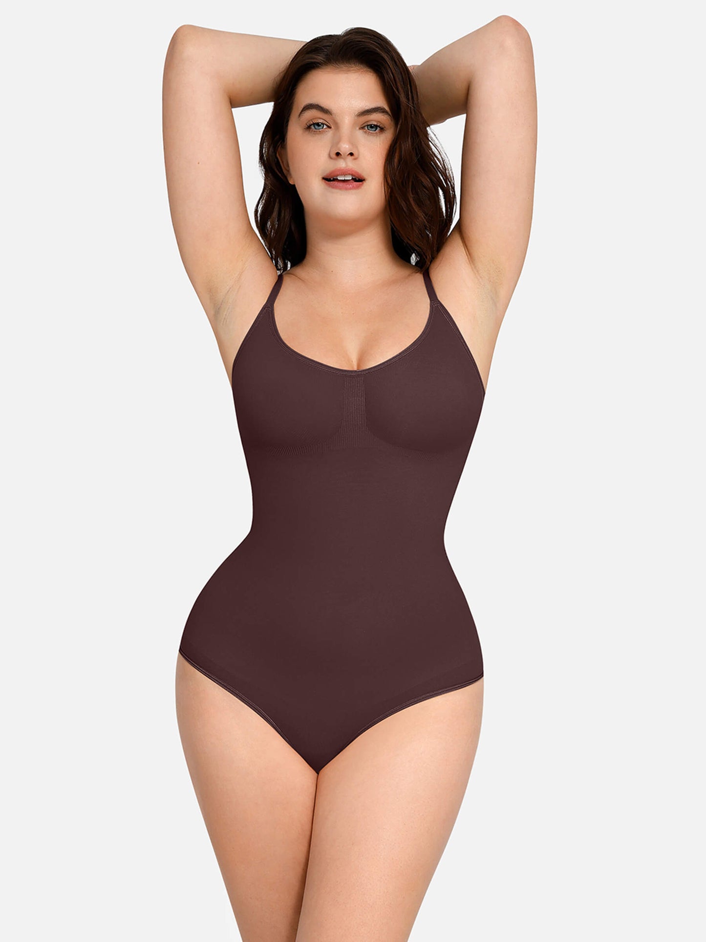 Willluxe Everyday Wear Seamless Thong Bodysuit