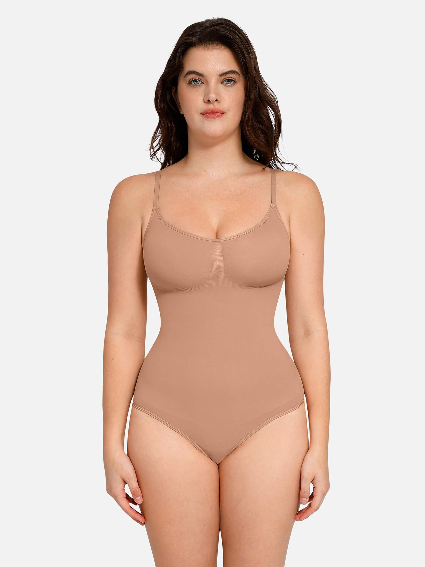 Willluxe Everyday Wear Seamless Thong Bodysuit