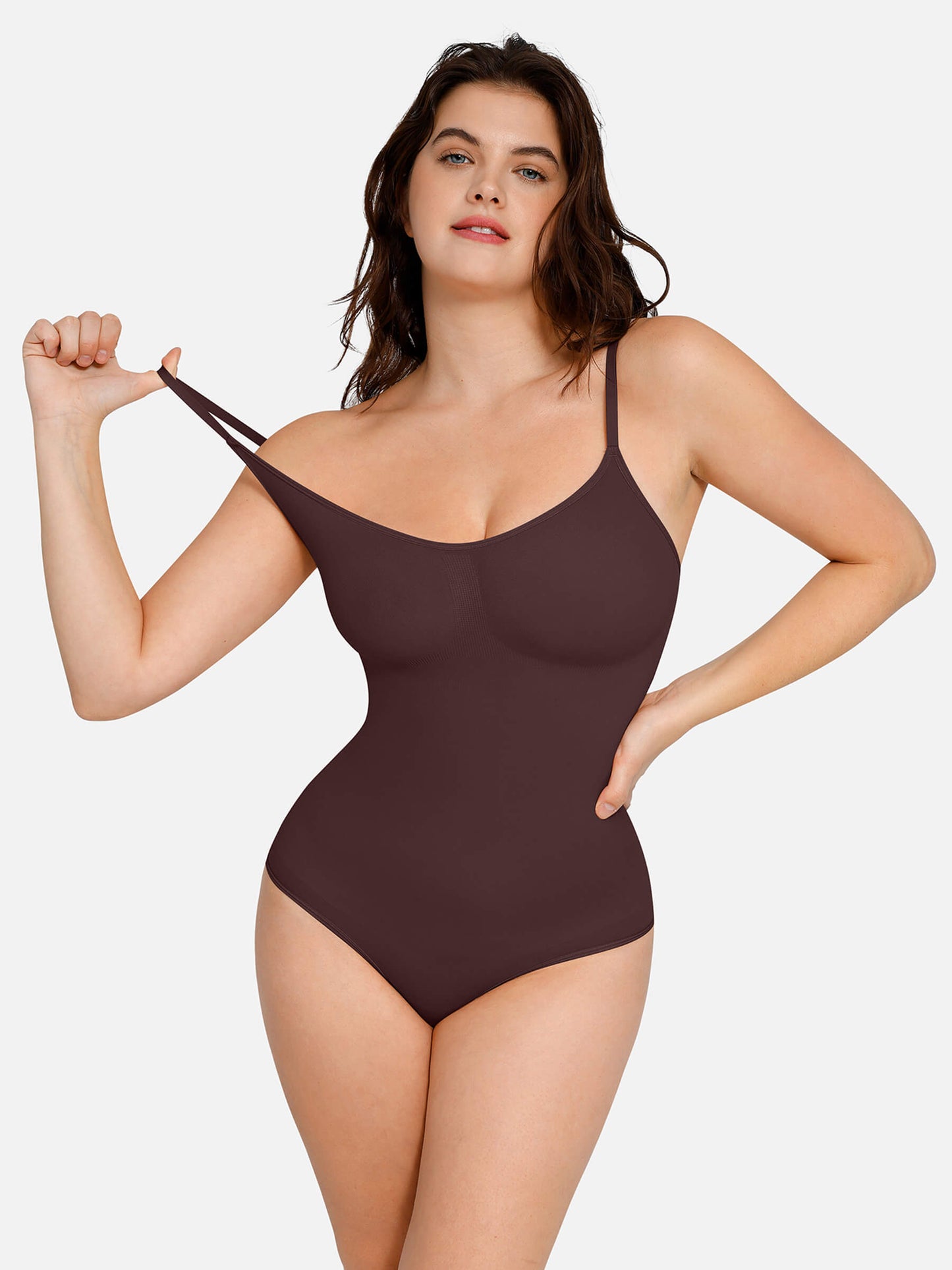 Willluxe Everyday Wear Seamless Thong Bodysuit